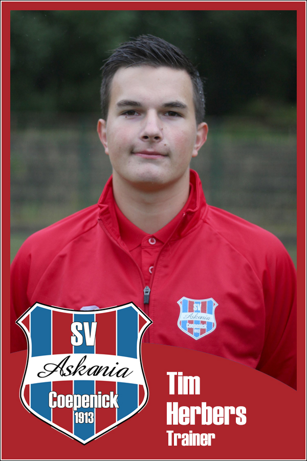 Tim Herbers (Trainer 2.C-Junioren 2014/2015)