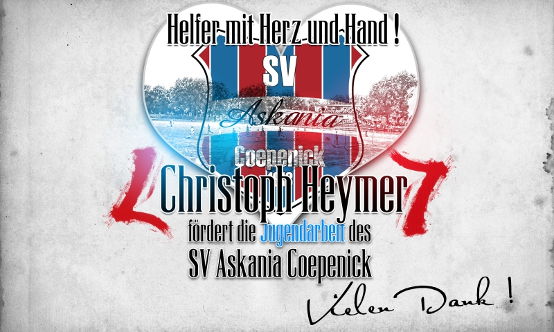 Helfer mit Herz und Hand! - Christoph Heymer - 1.G-Jugend 2018/2019