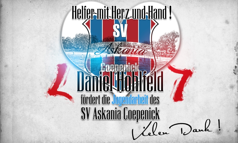 Helfer mit Herz und Hand! - Daniel Hohlfeld - 1.F-Jugend 2019