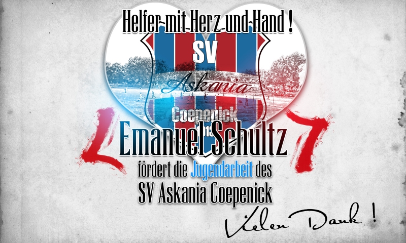 Helfer mit Herz und Hand! - Emanuel Schultz - 1.G-Jugend 2018/2019