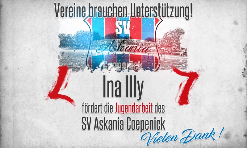Sponsorenzertifikat - Ina Illy Kosmetikinstitut - 2.D-Jugend 2022/2023